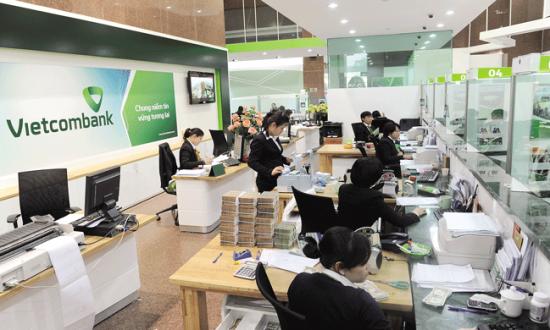 Ngân hàng Vietcombank có số lượng khách mở tài khoản lớn